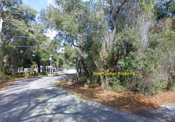 .23 Acre Unique Residential Side by Side Corner Lot at Citra