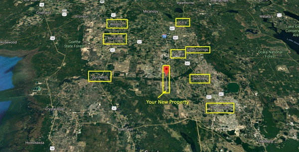 .23 Acre Residential Lot in Exclusive Community of Marion Oaks-Owner Finance