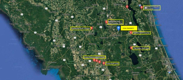 Invest or Build! .21 Acre Lightly Wooded Lot Minutes to Lake Grandin