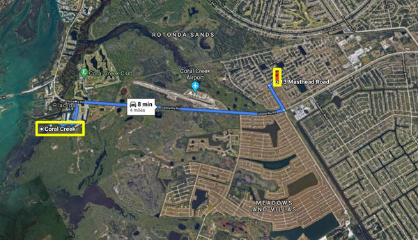 Exclusive .18 Acre Corner and Cleared Lot on Paved Road in Placida