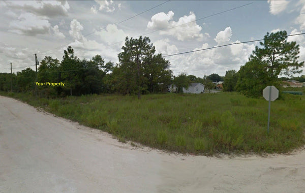 .19 Acre Partial Cleared Lot Minutes to Lake Weir in Lake Weir Heights