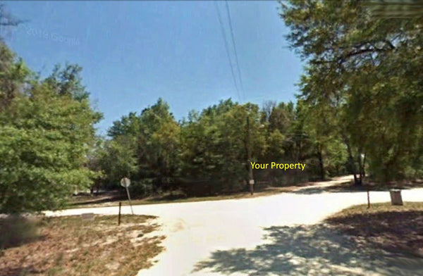 .21 acre corner lot Near Downtown Dunnellon and Rainbow Springs Estate Park